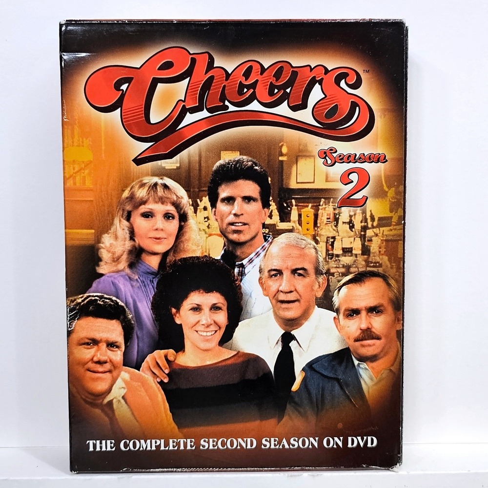 Cheers Season 2 The Complete Second‎ Season DVD Box Set 4-Disc